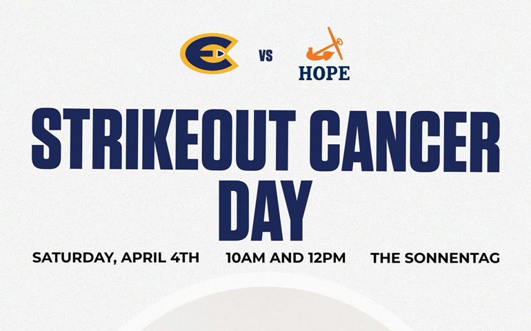 UW-Eau Claire vs. Hope College: Strikeout Cancer Softball Game